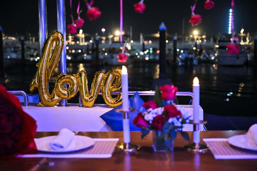 Romantic Dinner on Private Yacht - Bring Your Own Soundtrack