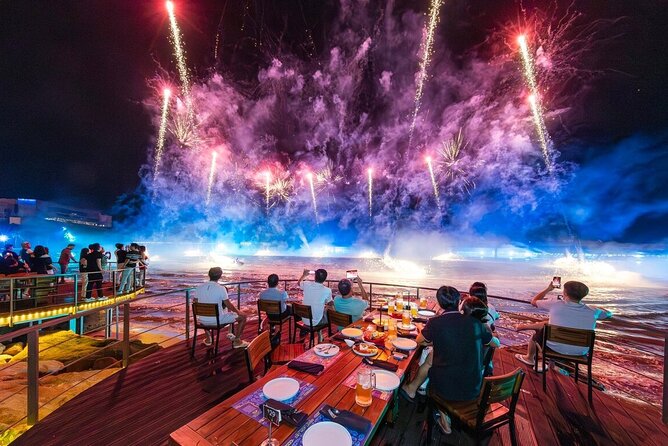 Romantic Dinner with Fireworks, Symphony & Kiss of the Sea Show - A Big Night Out in Sunset Town