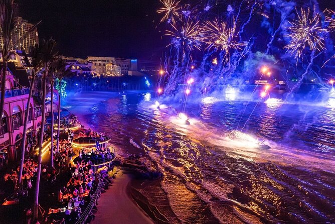 Romantic Dinner with Fireworks, Symphony & Kiss of the Sea Show - The 18:00 Pickup and Ride to the Waterfront
