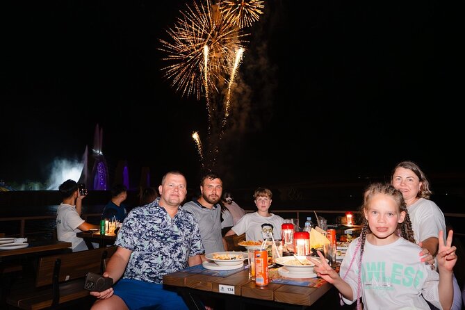 Romantic Dinner with Fireworks, Symphony & Kiss of the Sea Show - Kiss of the Sea and the Fireworks Finale