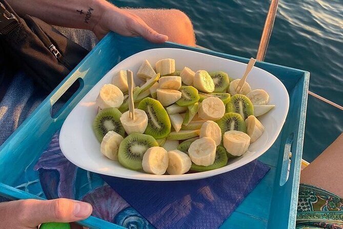 Romantic Luxury Sunset sailing - The open-water route toward Dia Island