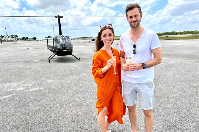 Romantic Miami Helicopter Tour with Champagne - What the 40-minute route shows you