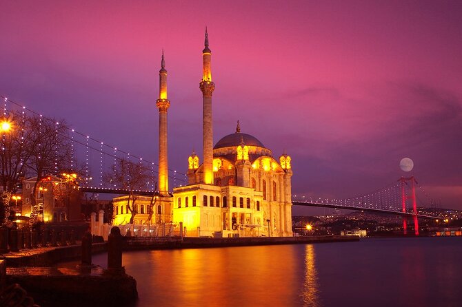 Romantic Night Cruise Live Violinist - Bebek, the second bridge, and the upper Bosphorus
