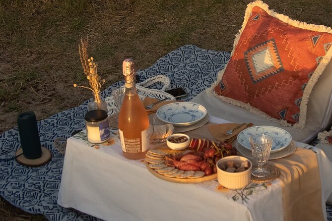 Romantic Picnic on a Phuket Beach During Sunset - The food: a pretty, easygoing beach supper