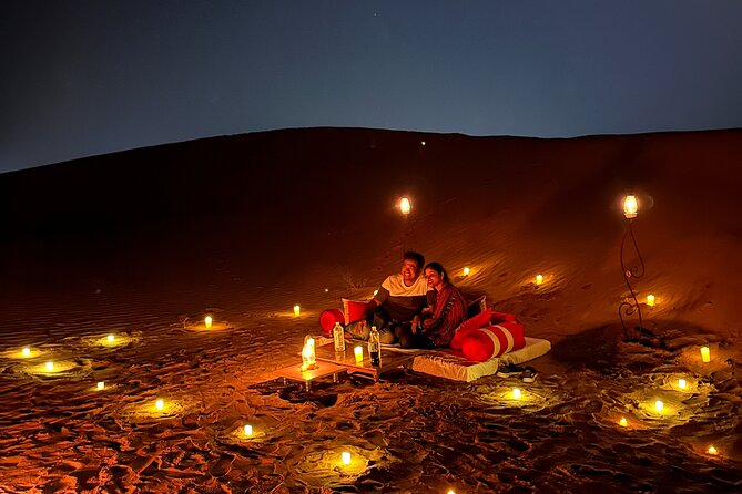 Romantic Private Candle Light Dinner At Thar Desert Jaisalmer - A romantic evening beyond Jaisalmer