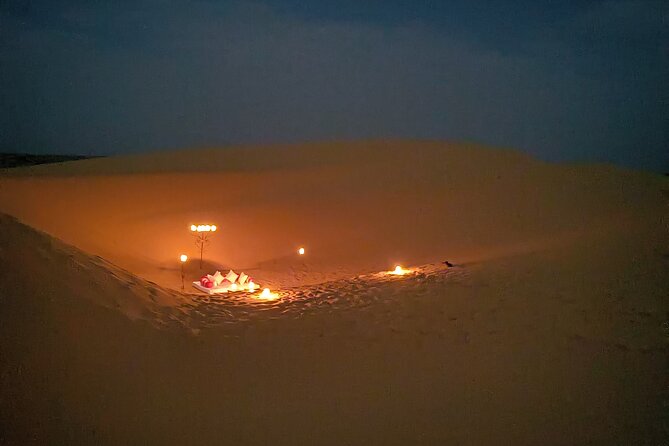 Romantic Private Candle Light Dinner At Thar Desert Jaisalmer - A five-hour outing that needs a little planning