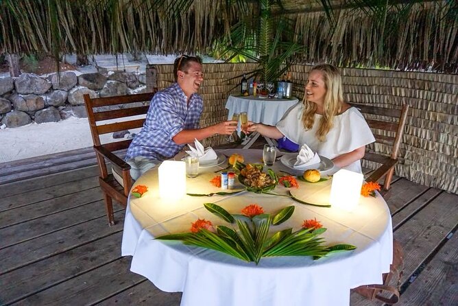 Romantic Private Sunset and Motu Dinner for Two - A private Bora Bora evening built around the sunset