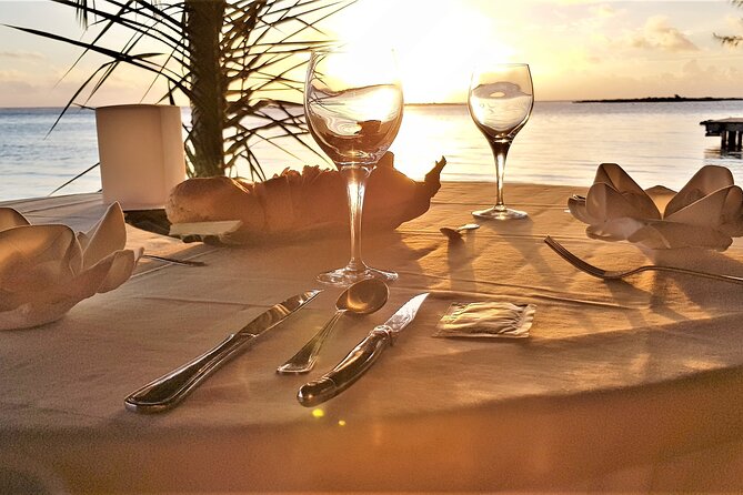 Romantic Private Sunset and Motu Dinner for Two - Snorkeling gear adds a little flexibility