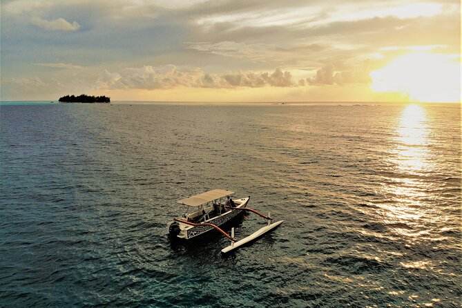 Romantic Private Sunset and Motu Dinner for Two - Who will enjoy this most?