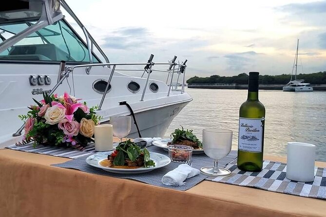 Romantic Private Sunset Dinner Cruise with a 3-course meal - Leaving Sentosa Cove at 6:00 pm