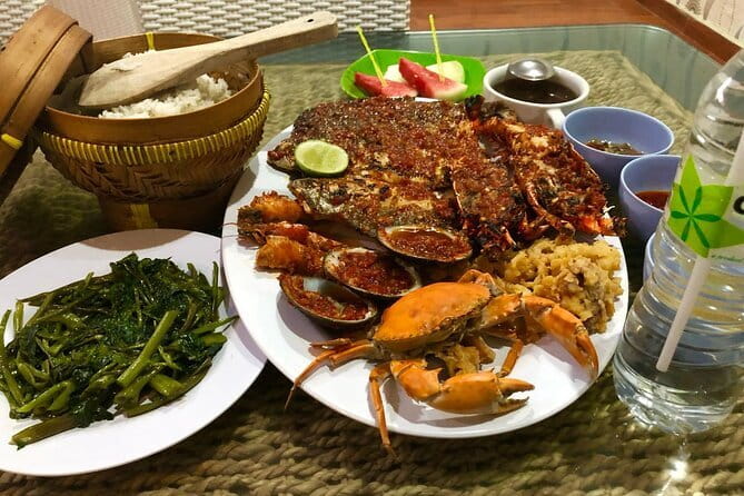 Romantic Seafood Dinner at Jimbaran Beach Bali include Sunset - The Ganesha Cafebay meeting point