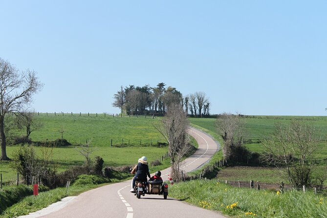 Romantic Sidecar Escape: Honfleur, Villerville & Deauville - Notre-Dame de Grâce and the hill above Honfleur