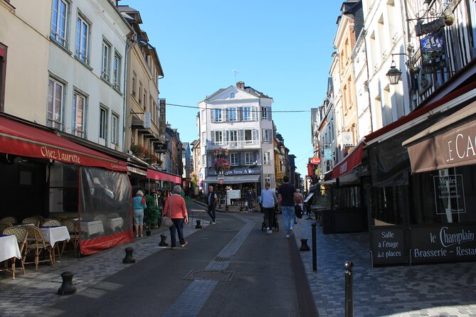 Romantic Sidecar Escape: Honfleur, Villerville & Deauville - Honfleur harbor: colorful buildings and maritime character