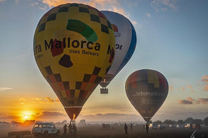 Romantic Sunrise Balloon Tour in Majorca - A sunrise view of Mallorca from the basket