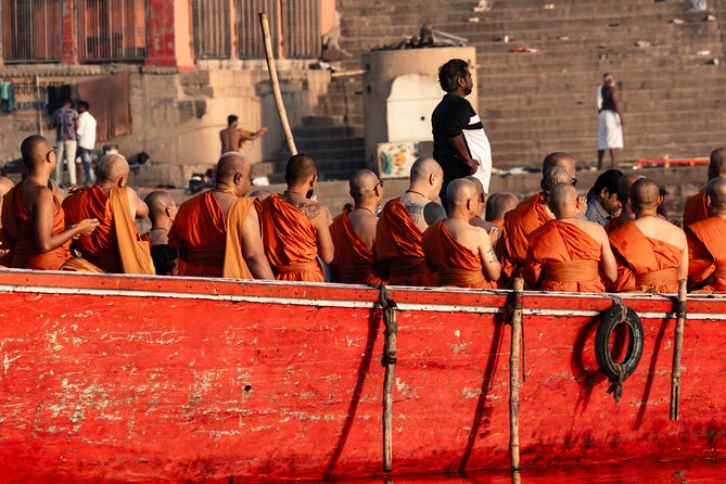 Romantic Sunrise Boat with Live Banaras Gharana Classical music - Shivala Ghat and Kedar Ghat: quieter riverfront views