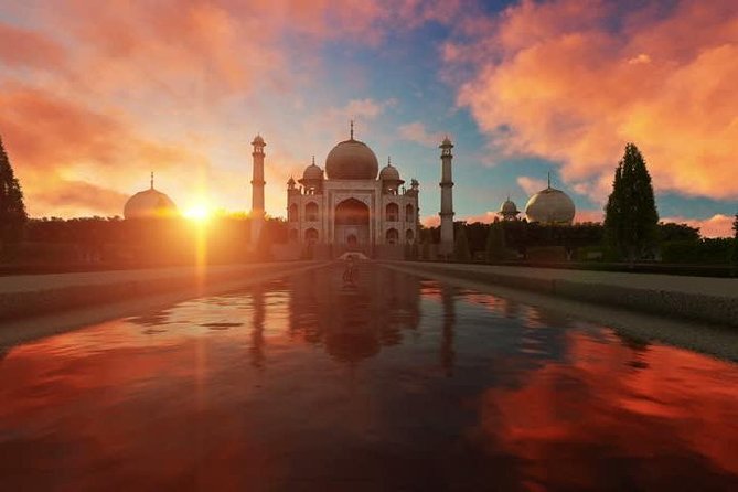 Romantic Sunset at the Taj Mahal: Day Trip from Delhi to Agra - Entering the Taj Mahal