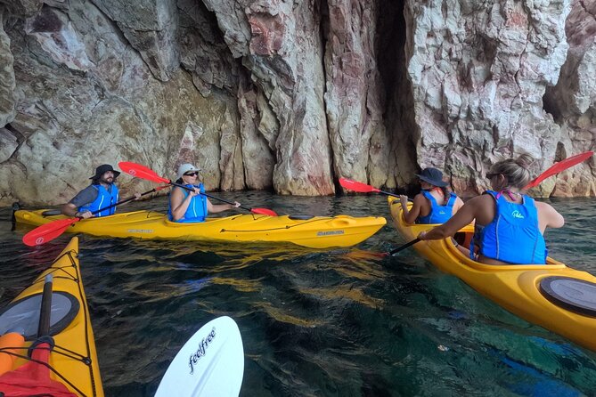 Romantic Sunset Kayaking Tour in Papafragas Cave, Milos - What the two-hour paddle feels like