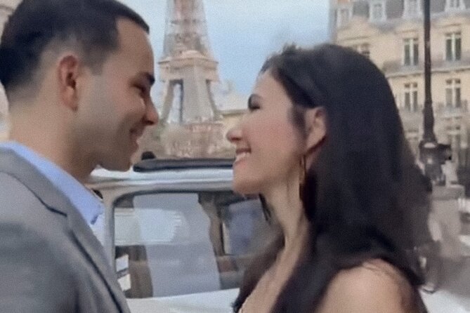 Romantic Tour of Paris in a Vintage Luxury Open-Top French Car - Golden domes, grand bridges, and Parisian ceremony
