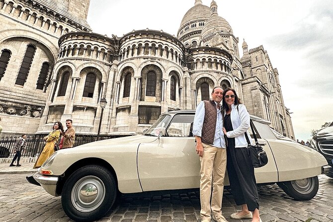 Romantic Tour of Paris in a Vintage Luxury Open-Top French Car - Parc Monceau and the final ride through the city