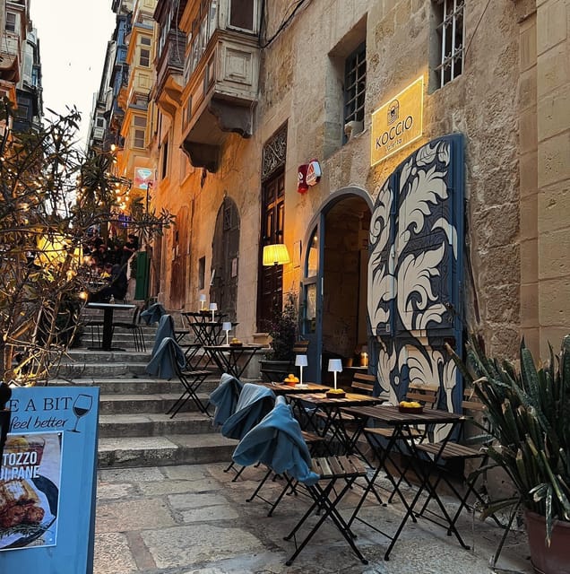 Romantic Wine Tasting Experience at Koccio Valletta - Who should book Koccio Valletta?