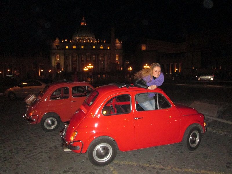 Rome: Romantic Night Tour by Classic Fiat 500 - Why a vintage Fiat makes Rome feel different