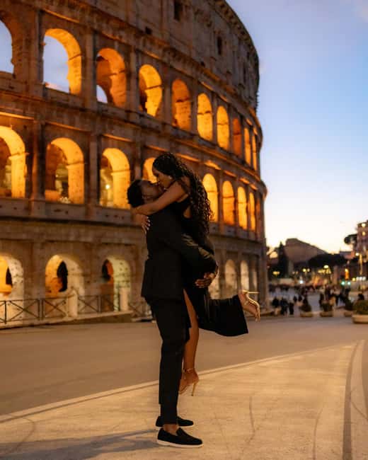Rome: Romantic Proposal PhotoShoot - Photos, video, and the memory of the moment