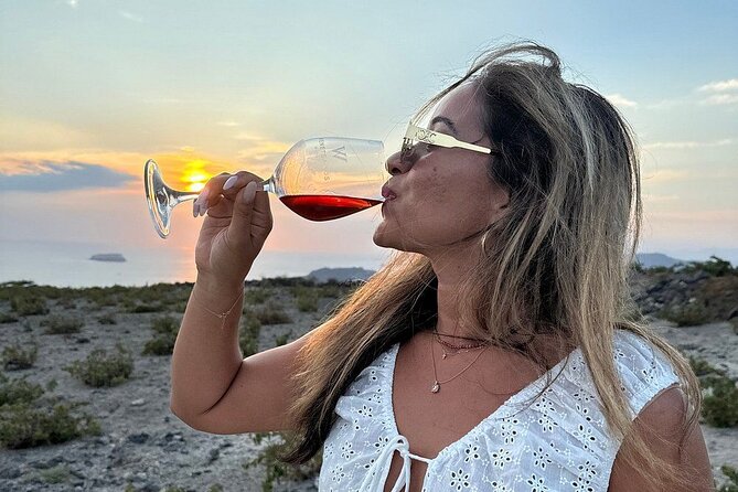 Santorini Honey Moon Romantic Private Sunset Wine Tour - Who should book this sunset wine tour?