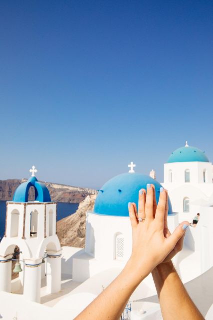 Santorini Proposal: A Luxury Photoshoot for Your Yes! Moment - Is $553 good value for two people?