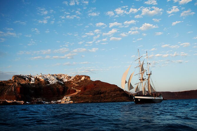 Santorini Sunset Dinner Cruise Including Nea Kameni Visit - Nea Kameni: a hot walk on a young volcano