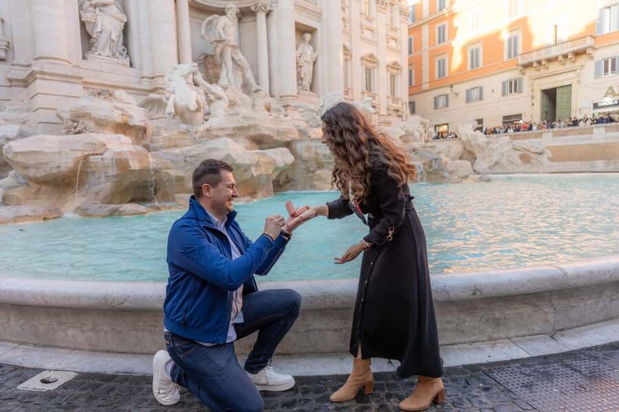 Secret Proposal Photoshoot in Rome + Reel - Timing, weather, and your own proposal plan
