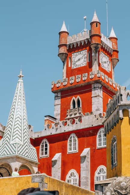 Sintra: The Romantic Village – Private Half-Day Guided Tour - Entering Pena Palace with a guide