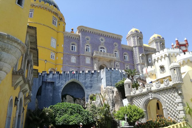 Small group tour Romantic Sintra & amazing Cabo da Roca & Cascais - from Cascais - Pena Palace Park and its bright terraces