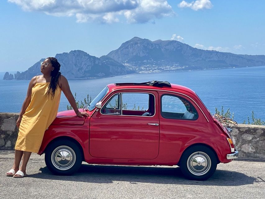 Sorrento Coast Couples Photo Tour by Vintage Fiat 500 - Why the Fiat 500 makes this Sorrento photo tour different