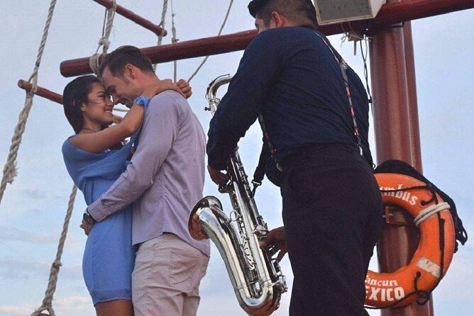 Spanish Galleon - Romantic Lobster Dinner Cruise & Live Saxophone - A maximum of 25 people