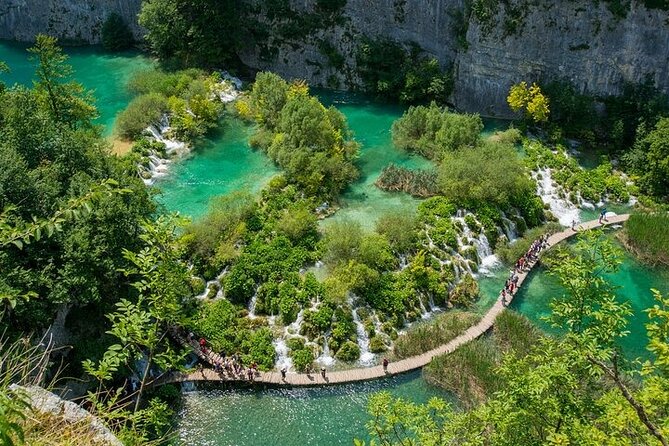 Split to Zagreb or airport Zagreb via Plitvice lakes for singles or couples - The morning pickup and long road north