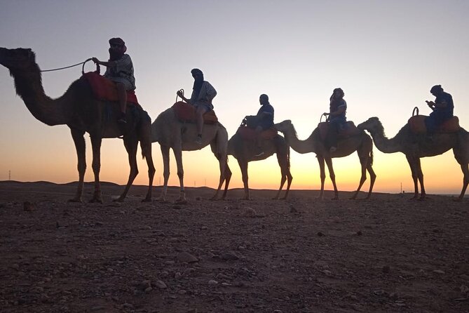 Sunset Dinner & Camel Ride in Agafay desert - The 45-minute drive south of Marrakech