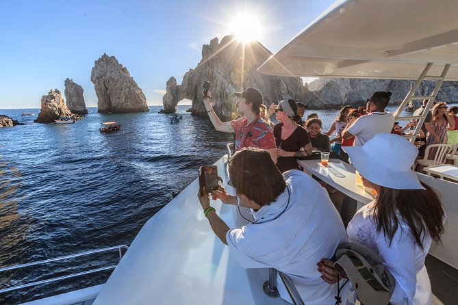 Sunset Dinner Cruise in Cabo San Lucas - The open bar and onboard mood