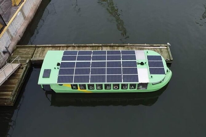 Sunset Dinner Cruise on North America's LARGEST Solar Boat! (6PM) - The value of the $141.86 price