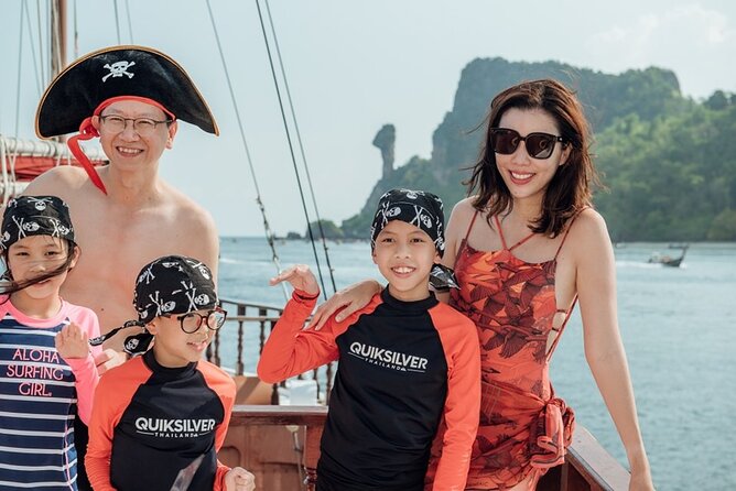 Sunset Dinner Cruise with night Swimming by Luxury Junk Boat - Poda Island gives you the main water stop