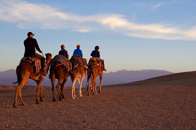 Sunset Dinner in Marrakech Desert with Quad bike - Quad biking across the Agafay Desert