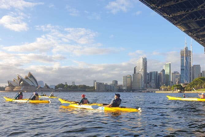 Sydney Harbour Sunset Dinner Paddle - Shark Island turns the outing into dinner