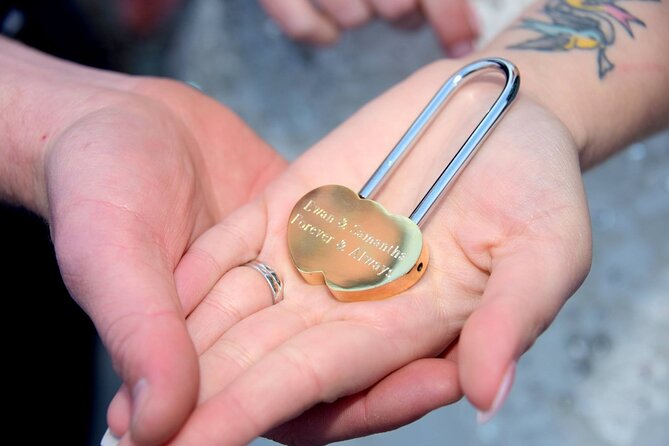 The Romance Package (Bell Tower tour for 2 people, plus personalised Love Lock) - A romantic Bell Tower stop beside the Swan River