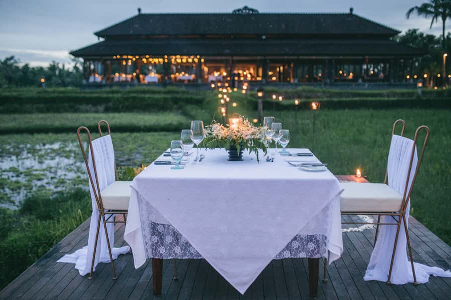 Ubud: Romantic Dinner among the Rice Fields - Key points at a glance