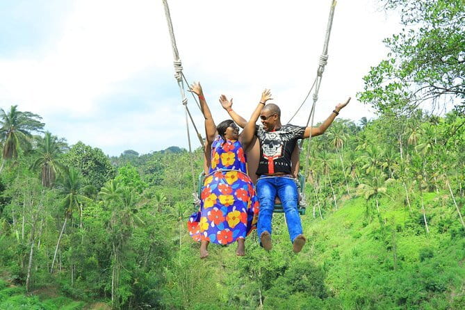 Ubud Romantic Floating Lunch Jungle Swing and Waterfall - A full Bali day built around variety