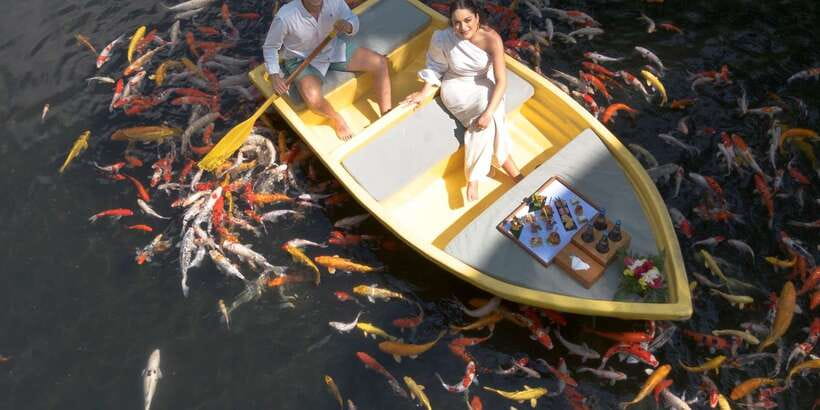 Ubud: The Original Koi Fish Yellow Boat Photo Moment - Staff service and the personal touch