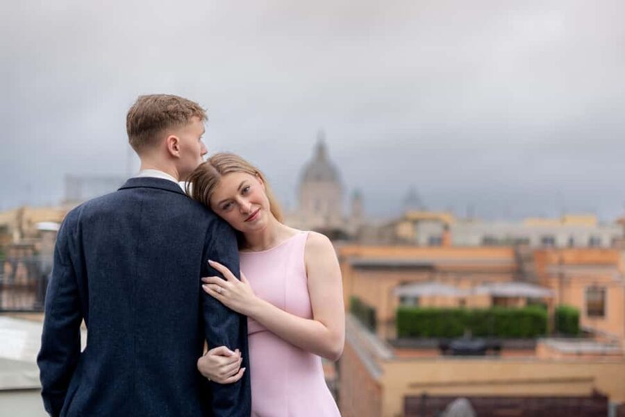 Unforgettable Wedding Photoshoot in Rome - The optional one-minute Reel