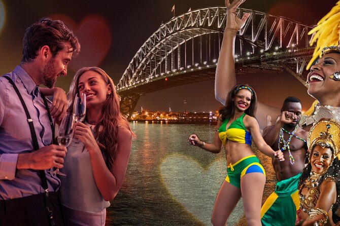 Valentine's Day Dinner Cruise with live Brazilian show on Sydney Harbour - A Valentine’s evening built around Sydney Harbour