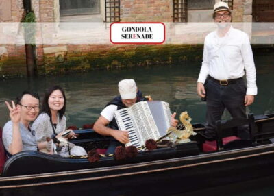 Romantic Shared Gondola Serenade on the Grand Canal