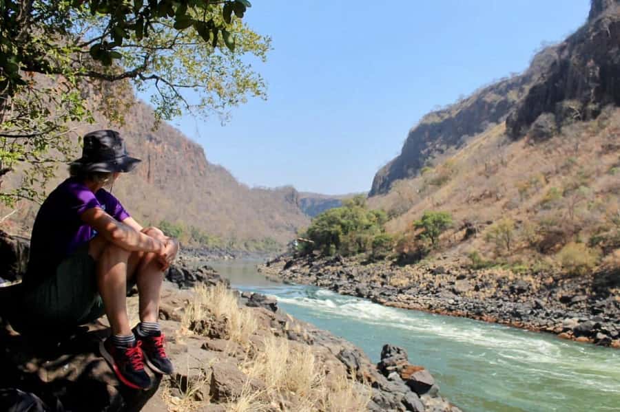 Victoria Falls: Batoka Gorge Hike & Sunset Dinner - Zambezi views reward the effort