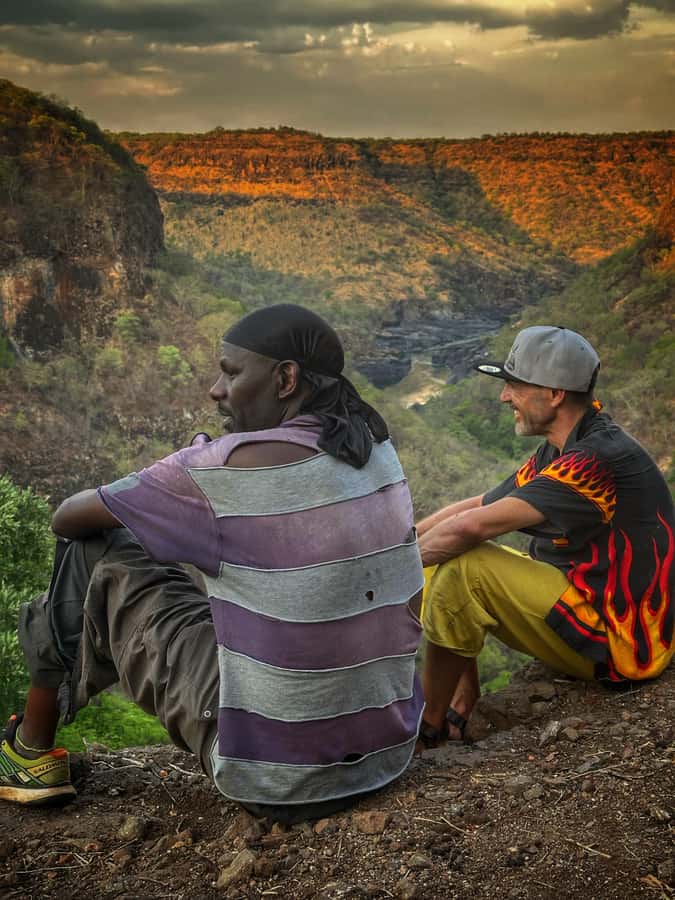 Victoria Falls: Batoka Gorge Hike & Sunset Dinner - Local food gives the outing its Zimbabwean character